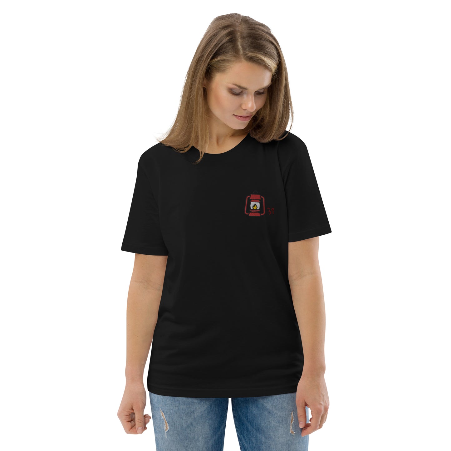 Camp lantern Unisex organic cotton t-shirt