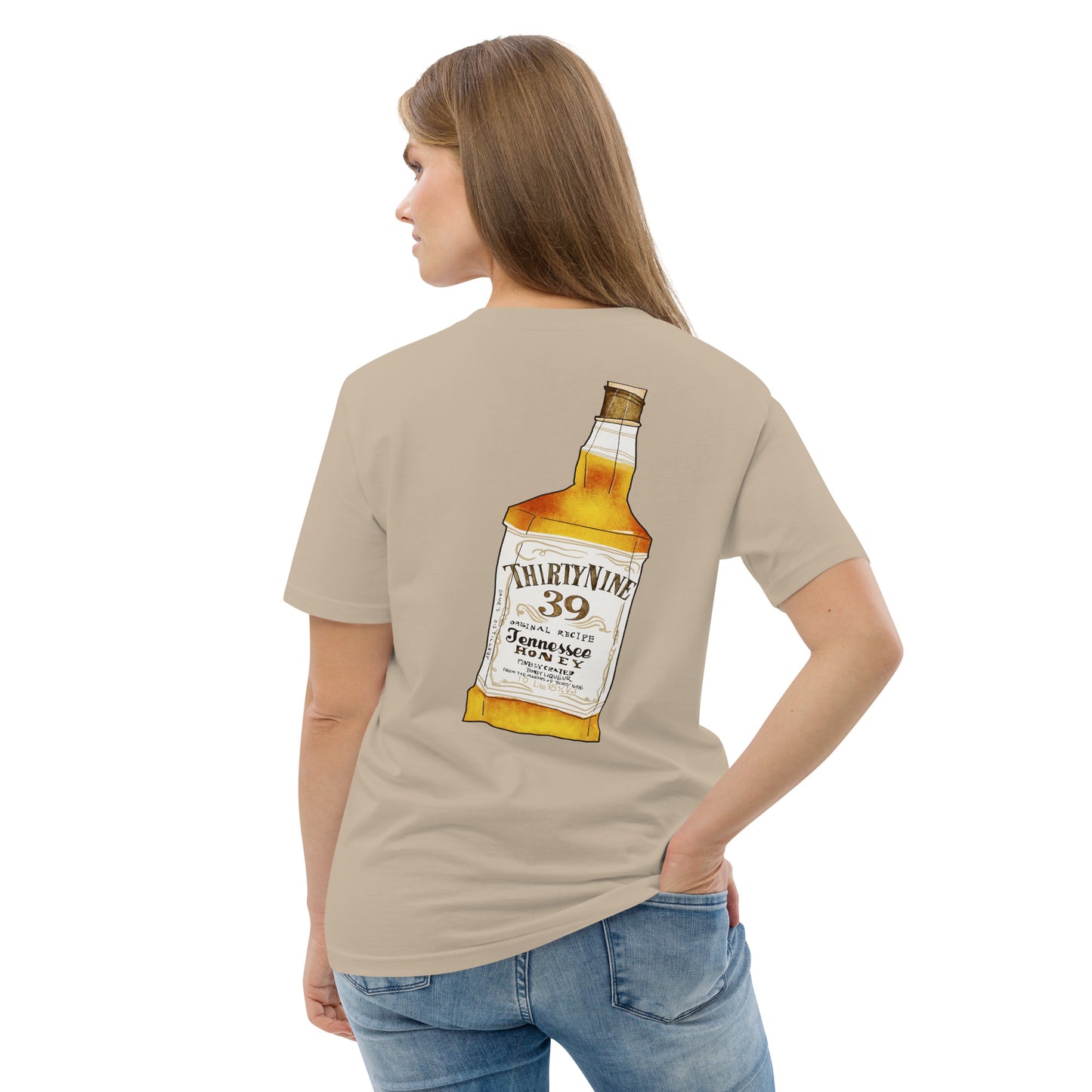 Whiskey Unisex organic cotton t-shirt