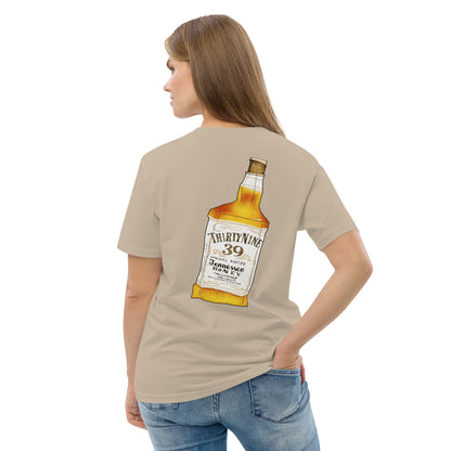 Whiskey Unisex organic cotton t-shirt
