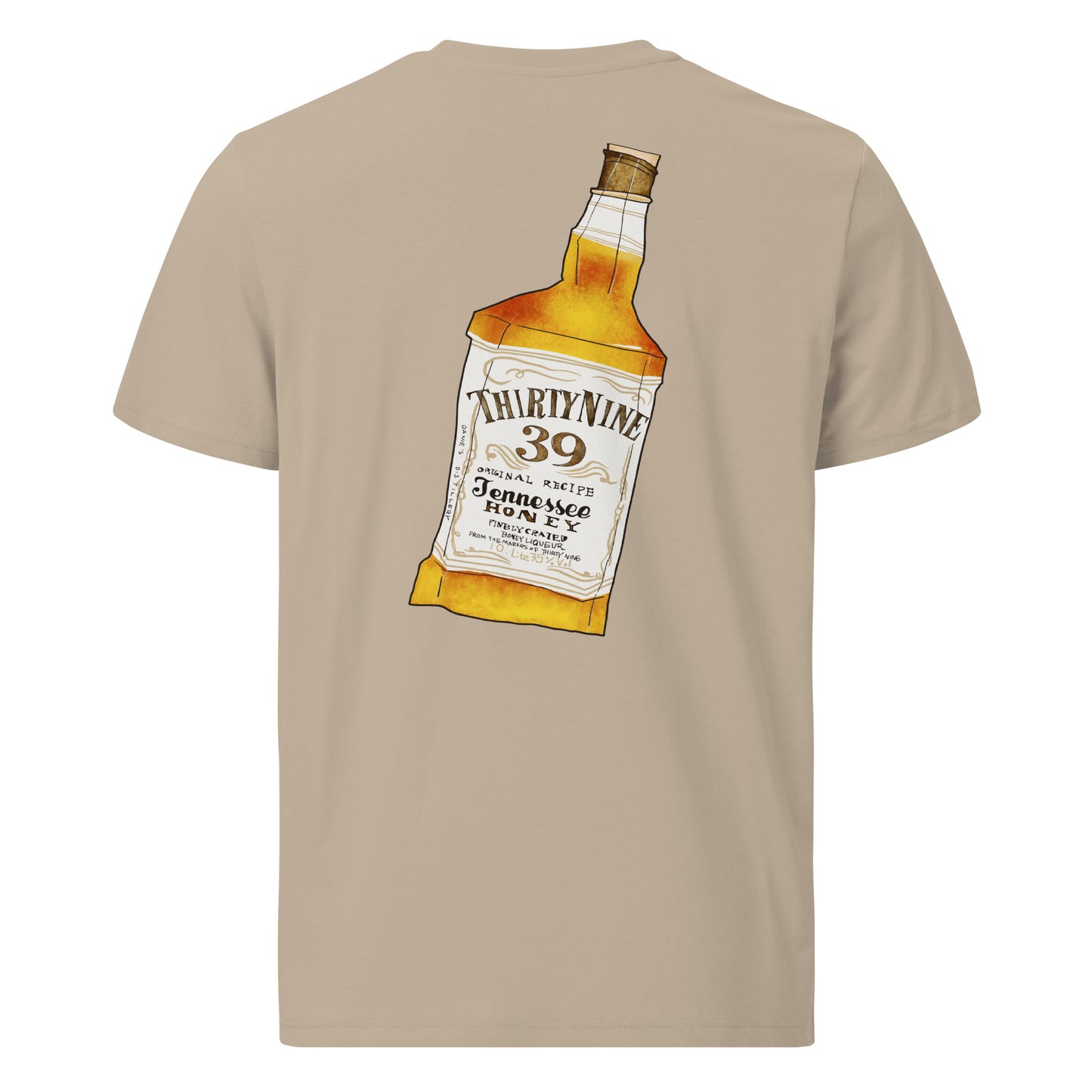 Whiskey Unisex organic cotton t-shirt