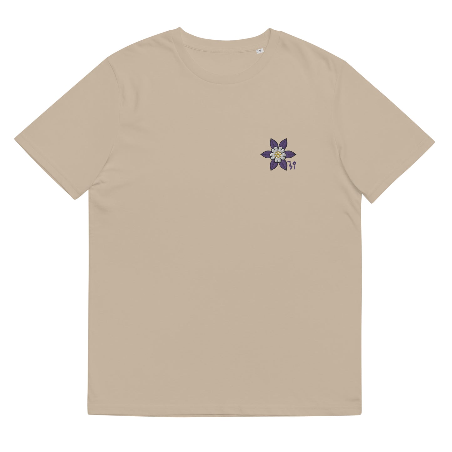 Columbine Unisex organic cotton t-shirt