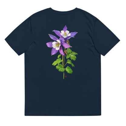 Columbine Unisex organic cotton t-shirt