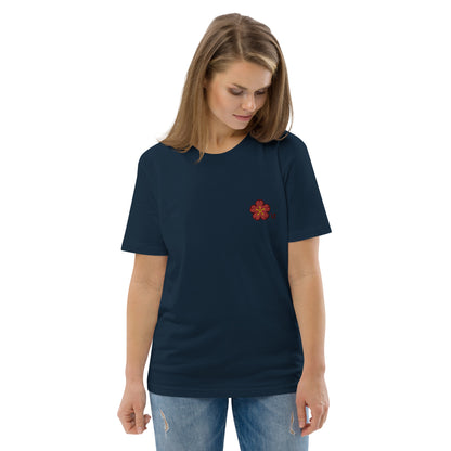 Chinese quince Unisex organic cotton t-shirt