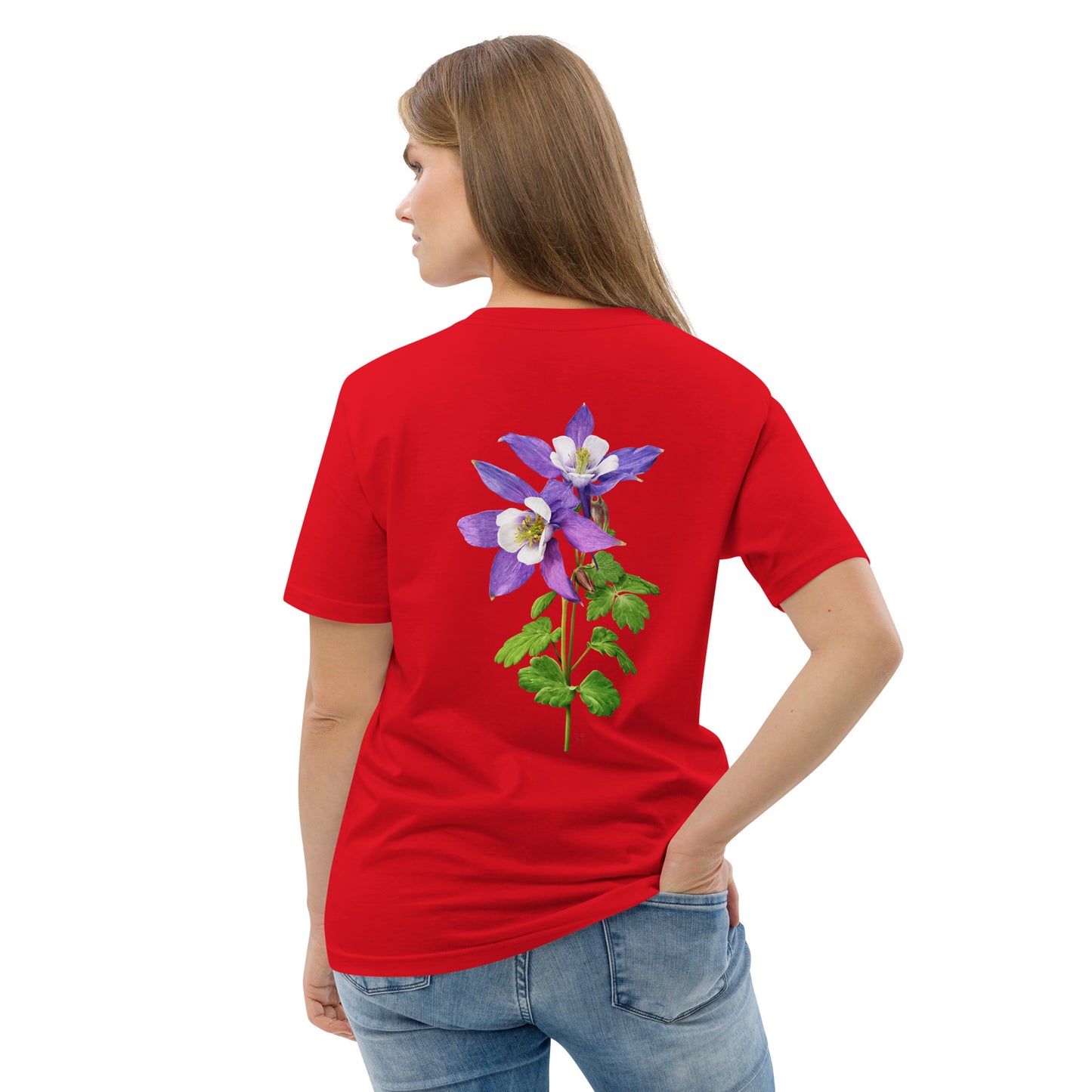 Columbine Unisex organic cotton t-shirt