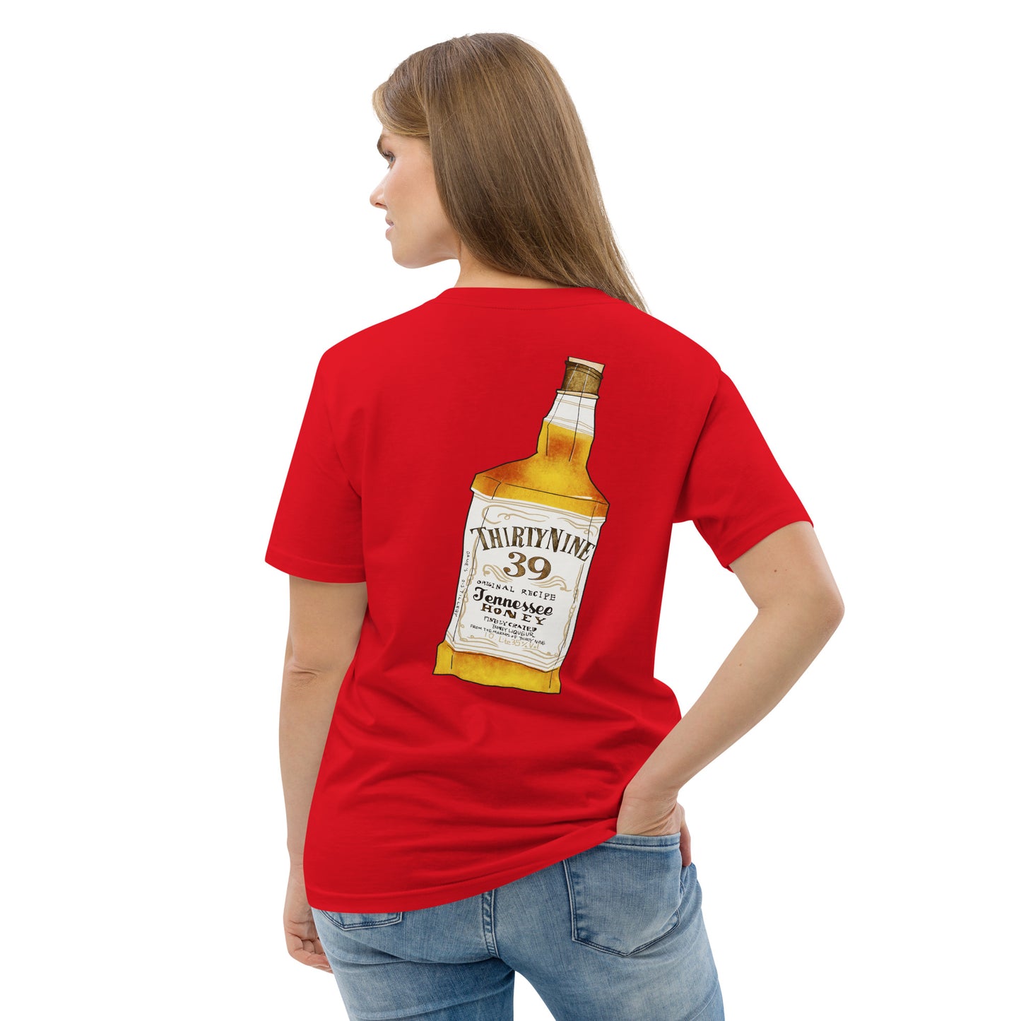 Whiskey Unisex organic cotton t-shirt