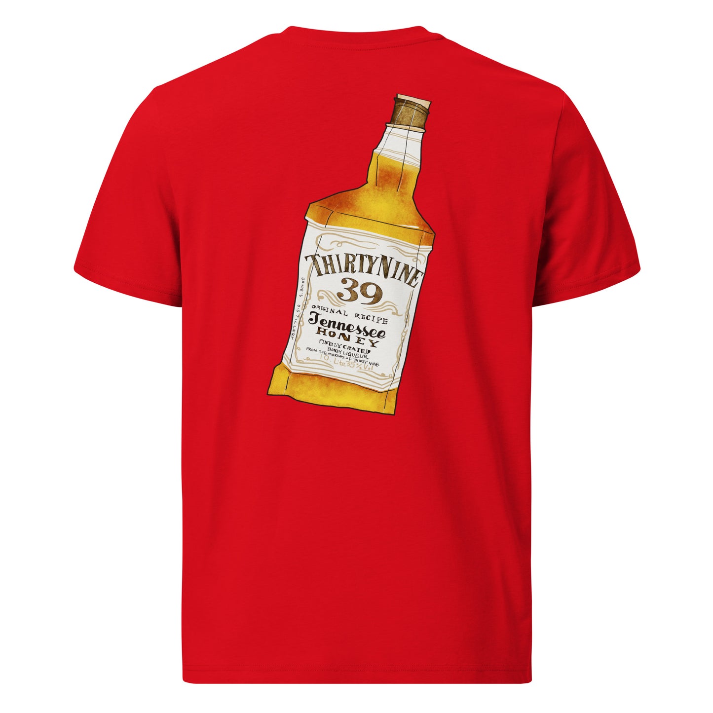 Whiskey Unisex organic cotton t-shirt