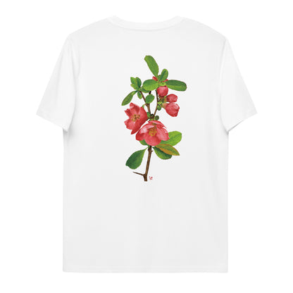 Chinese quince Unisex organic cotton t-shirt