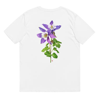 Columbine Unisex organic cotton t-shirt