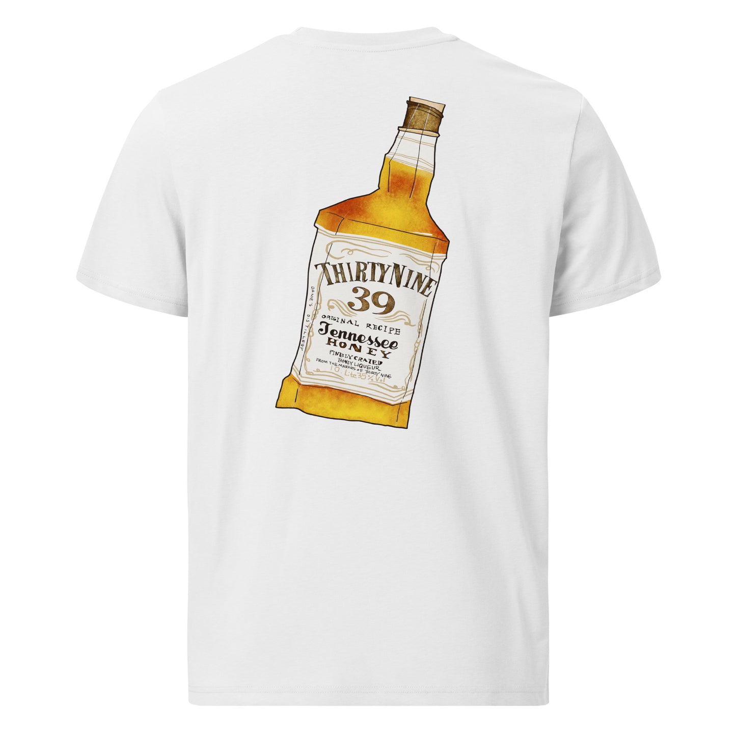 Whiskey Unisex organic cotton t-shirt