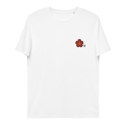 Chinese quince Unisex organic cotton t-shirt