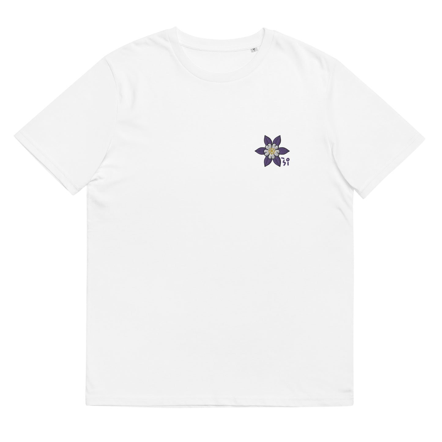 Columbine Unisex organic cotton t-shirt