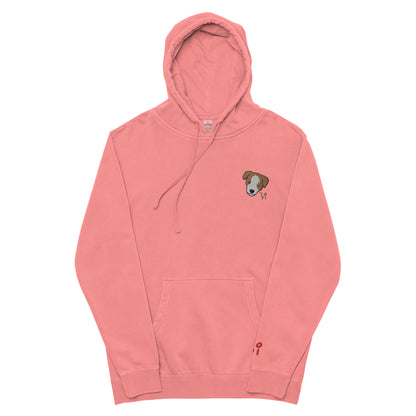 Jack Russell Terrier Unisex pigment-dyed hoodie