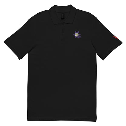 Columbine Unisex pique polo shirt