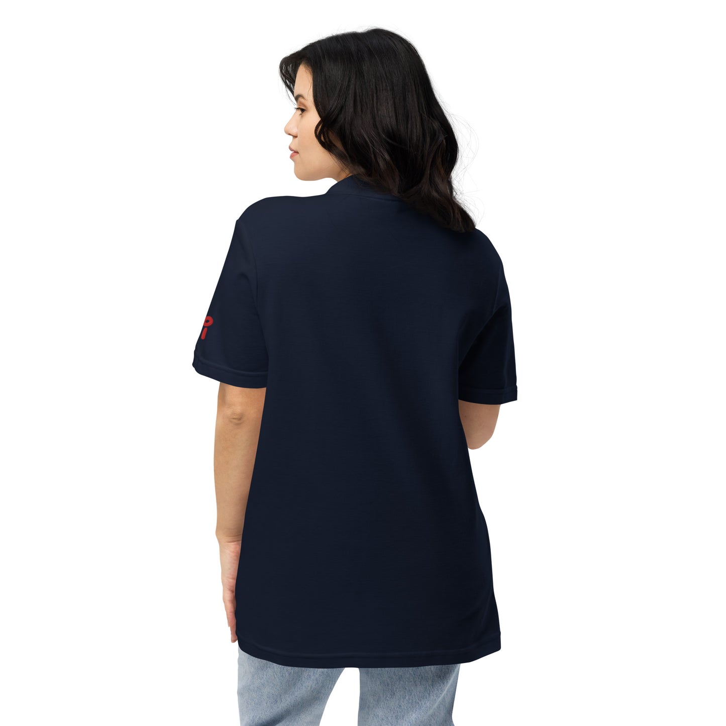 Columbine Unisex pique polo shirt