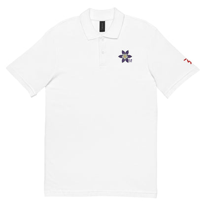 Columbine Unisex pique polo shirt