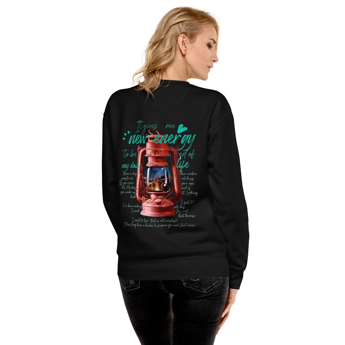 Camp lantern Unisex Premium Sweatshirt