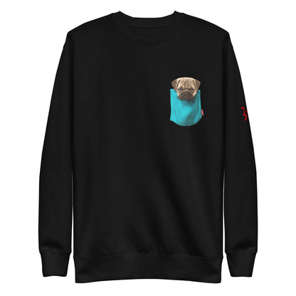 Pug Unisex Premium Sweatshirt