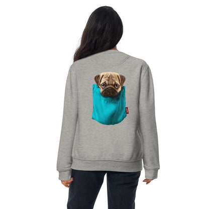 Pug Unisex Premium Sweatshirt