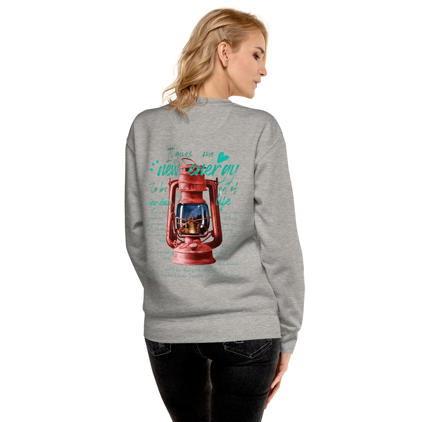 Camp lantern Unisex Premium Sweatshirt