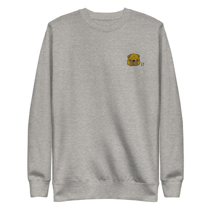 Pug Unisex Premium Sweatshirt