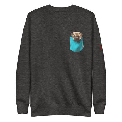 Pug Unisex Premium Sweatshirt