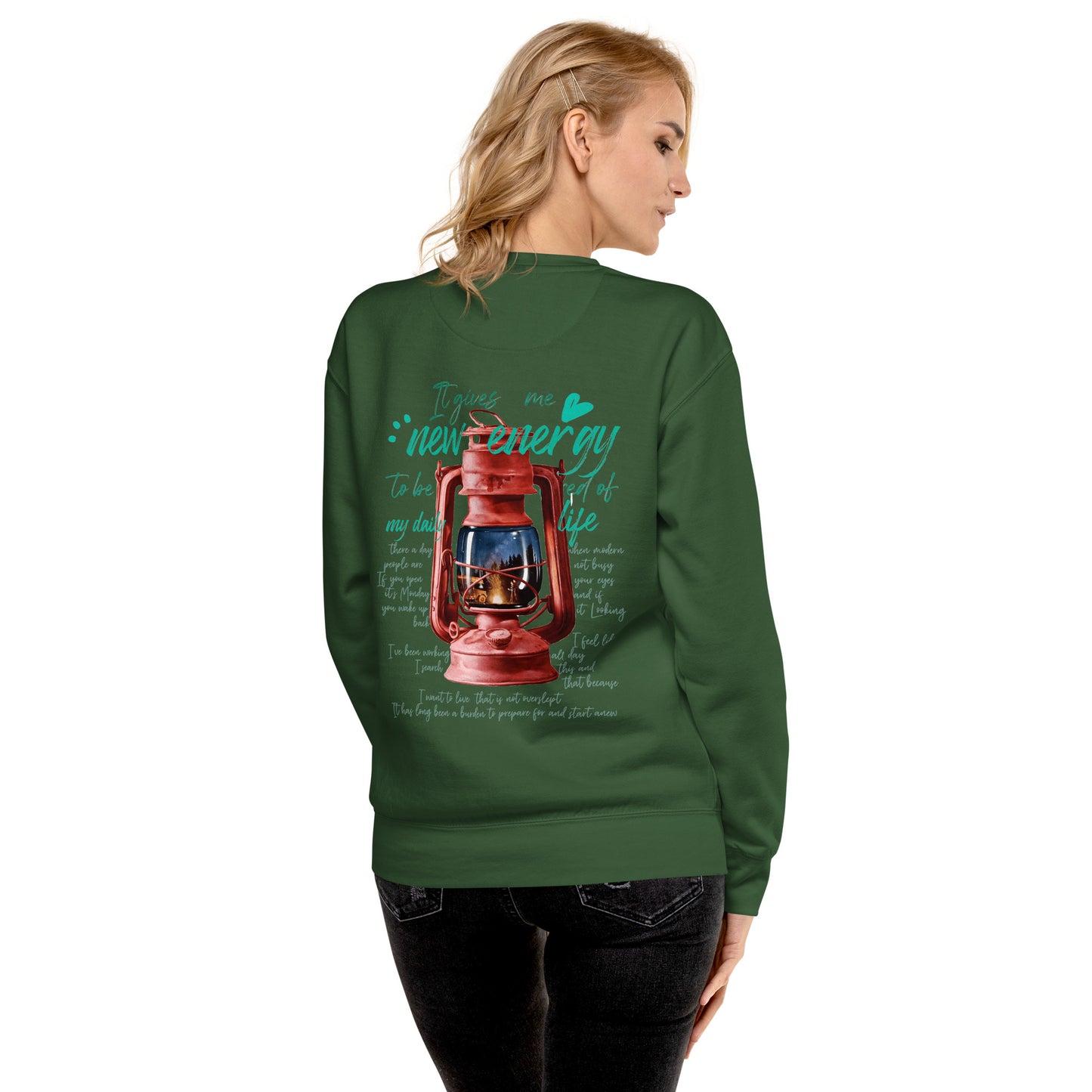 Camp lantern Unisex Premium Sweatshirt