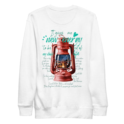 Camp lantern Unisex Premium Sweatshirt