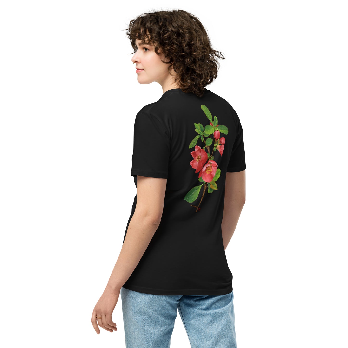 Chinese quince Unisex premium t-shirt