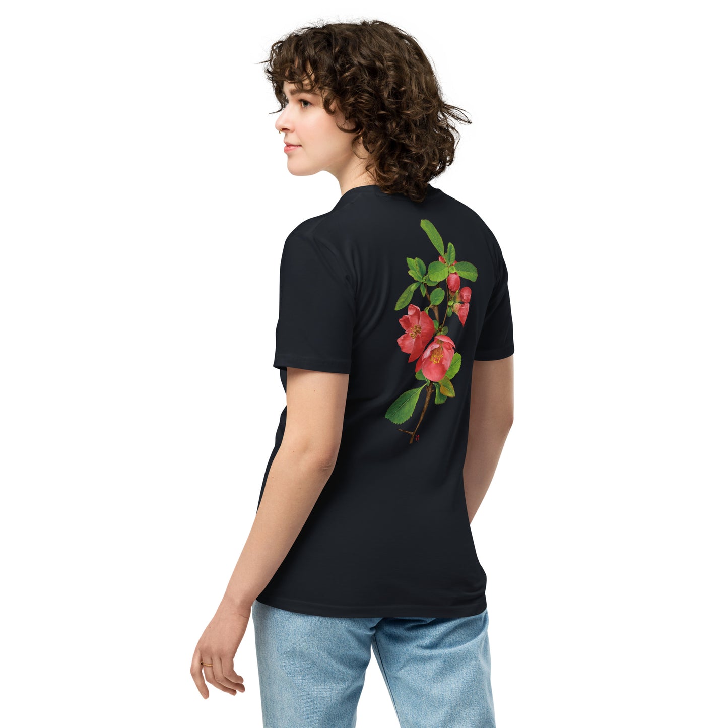 Chinese quince Unisex premium t-shirt