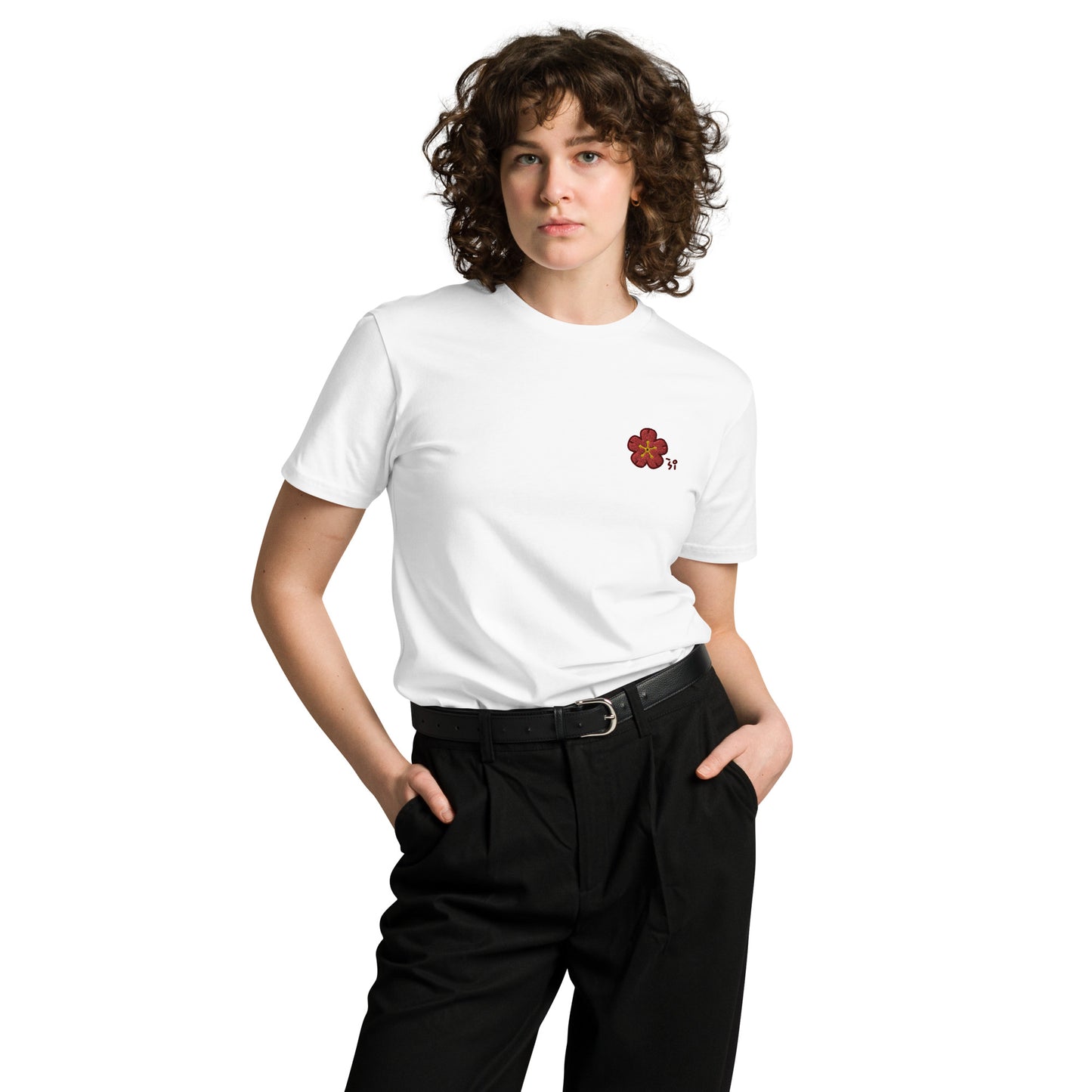 Chinese quince Unisex premium t-shirt