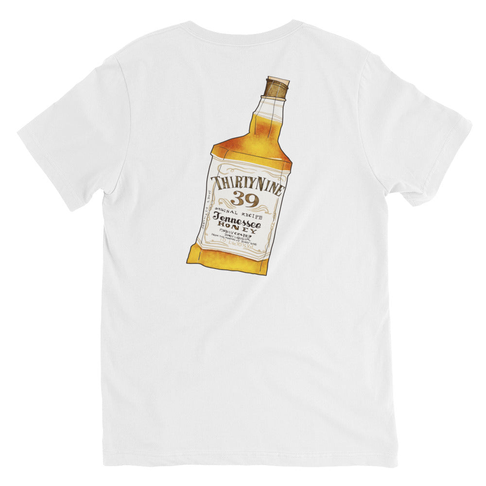 Whiskey Unisex Short Sleeve V-Neck T-Shirt