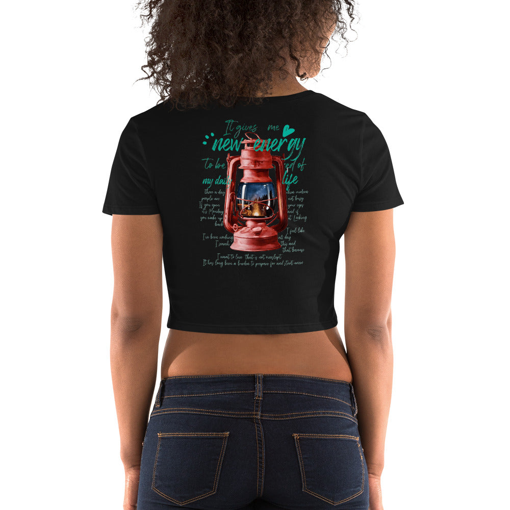 Camp lantern Women’s Crop Tee