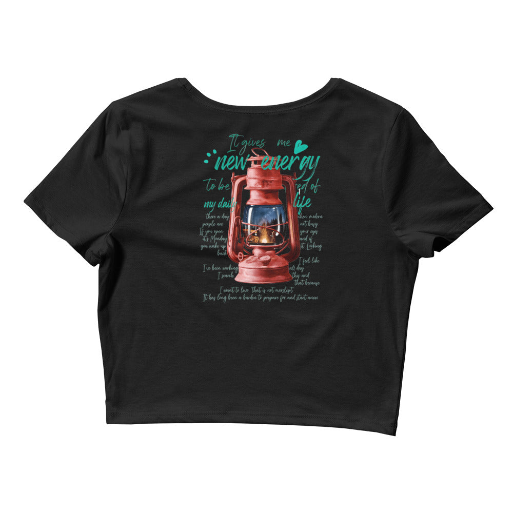 Camp lantern Women’s Crop Tee