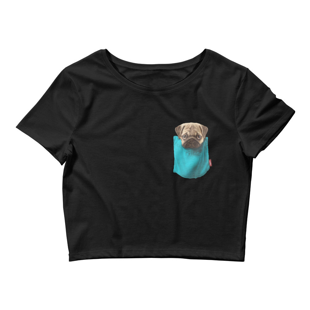 Pug Women’s Crop Tee