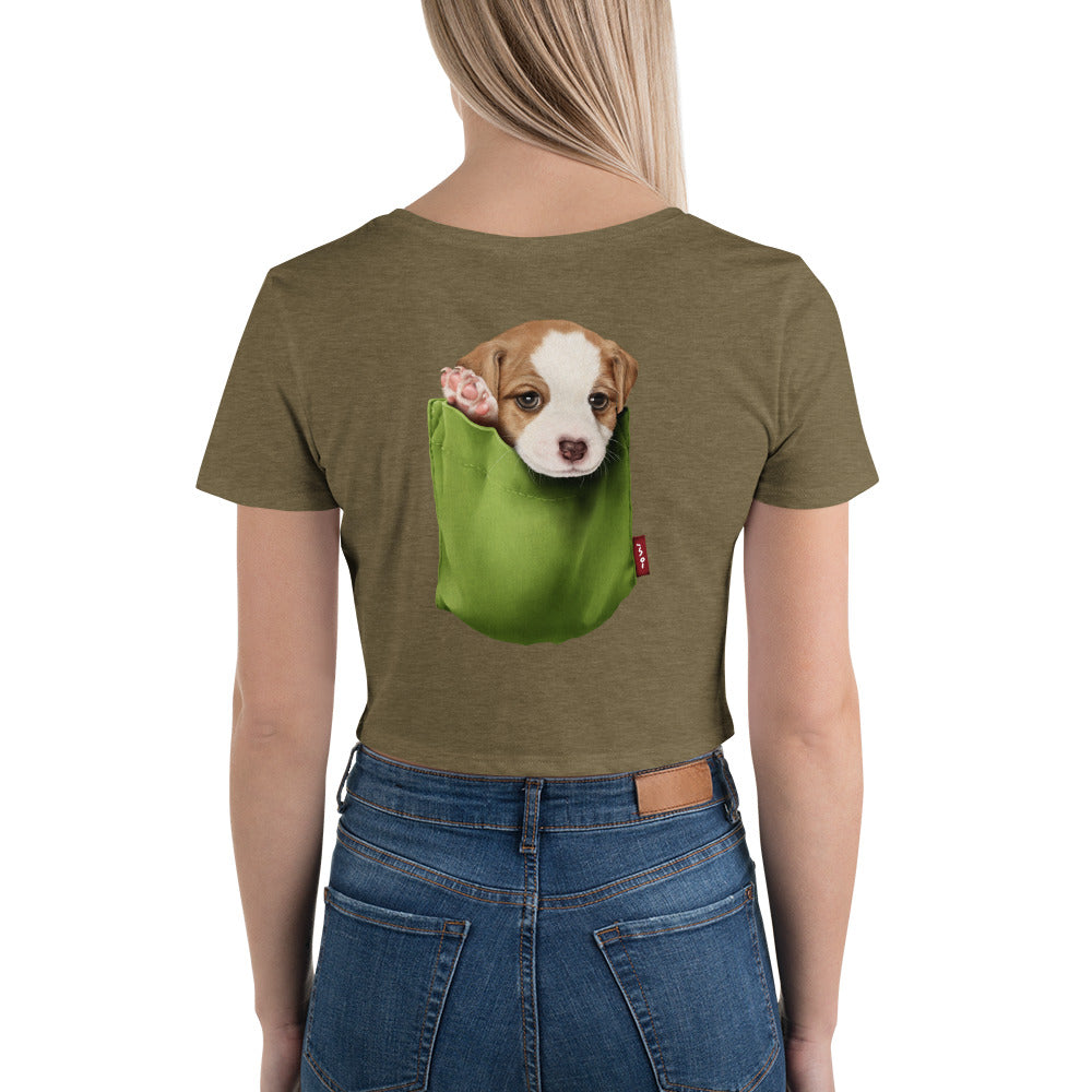 Jack Russell Terrier Women’s Crop Tee
