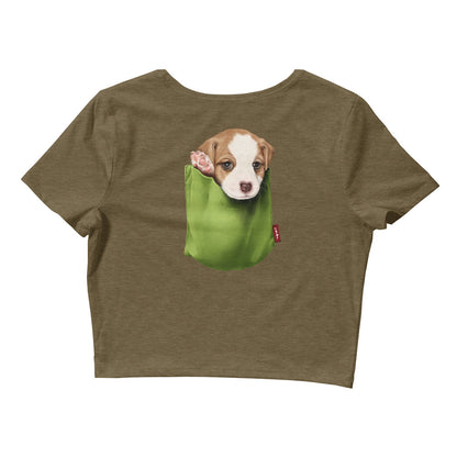 Jack Russell Terrier Women’s Crop Tee