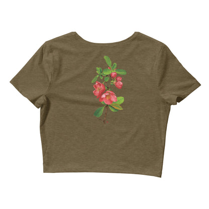 Chinese quince Women’s Crop Tee