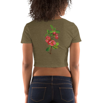 Chinese quince Women’s Crop Tee