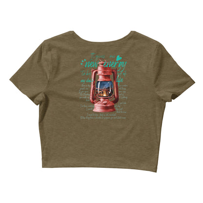 Camp lantern Women’s Crop Tee