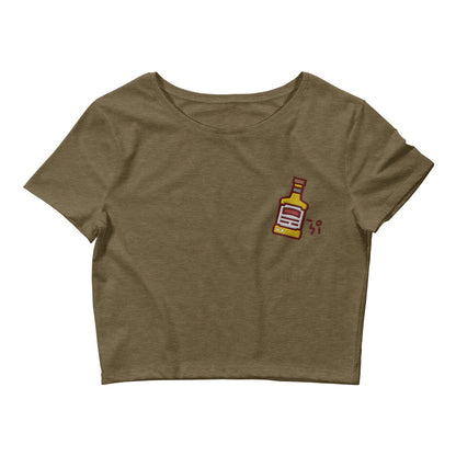 Whiskey Women’s Crop Tee