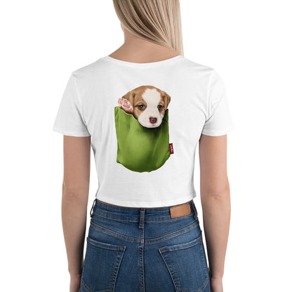 Jack Russell Terrier Women’s Crop Tee