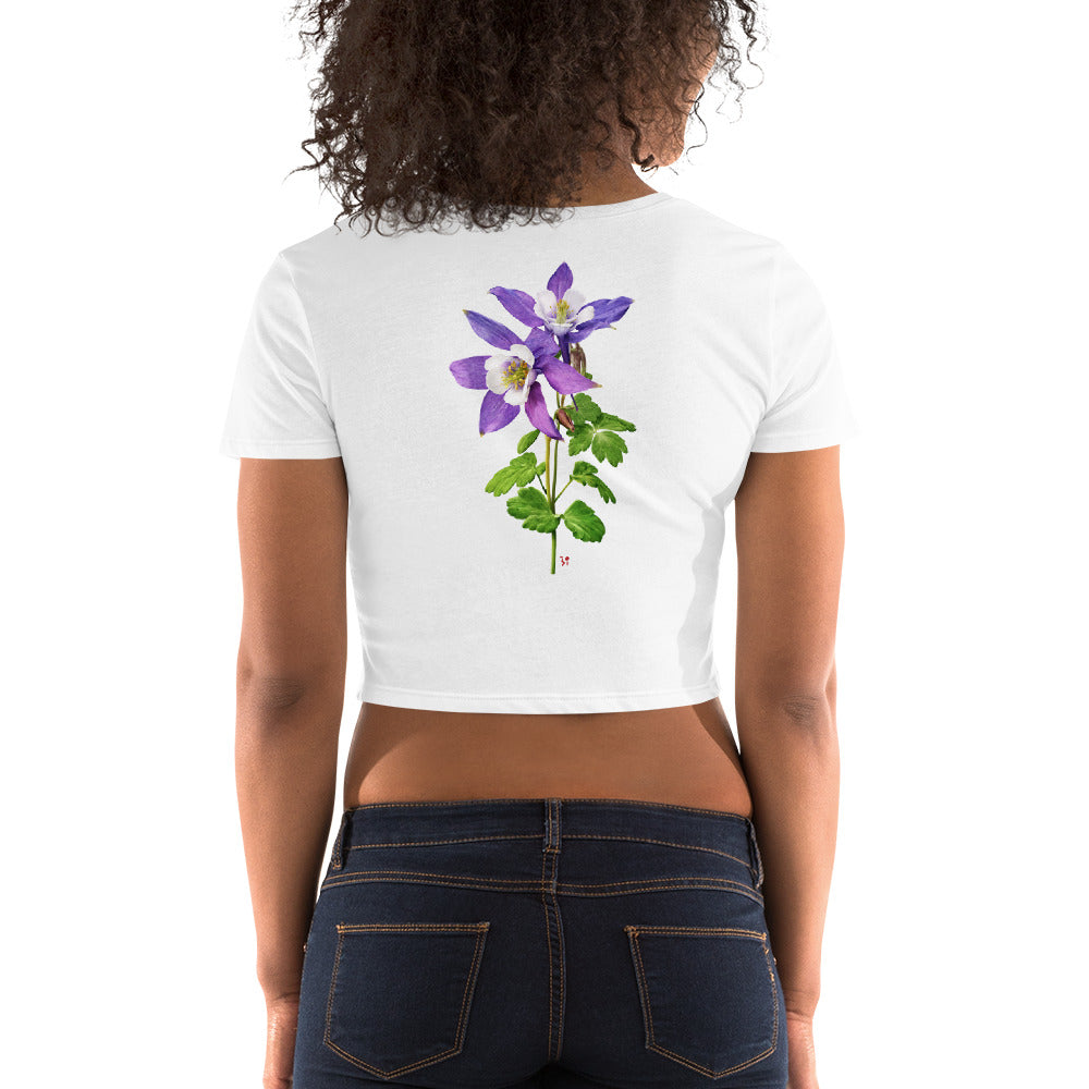 Columbine Women’s Crop Tee