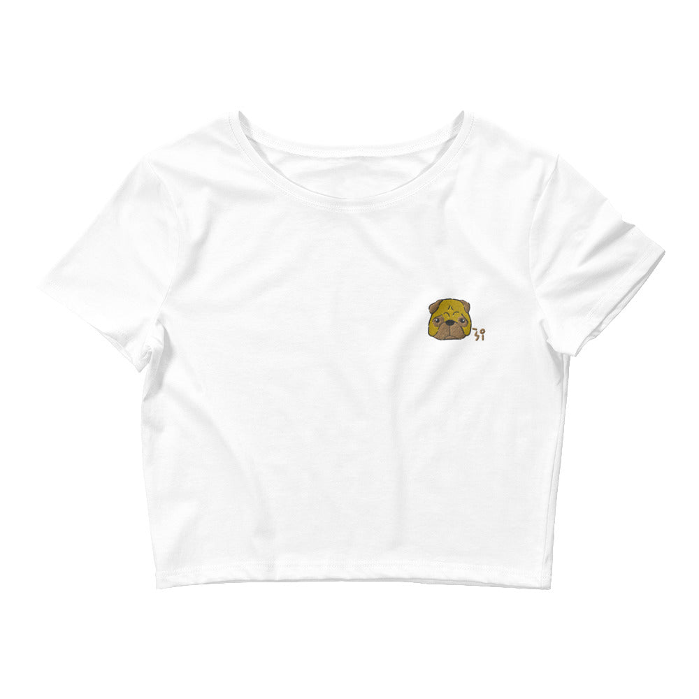 Pug Women’s Crop Tee