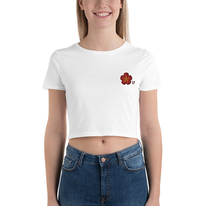 Chinese quince Women’s Crop Tee