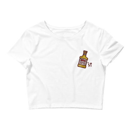 Whiskey Women’s Crop Tee