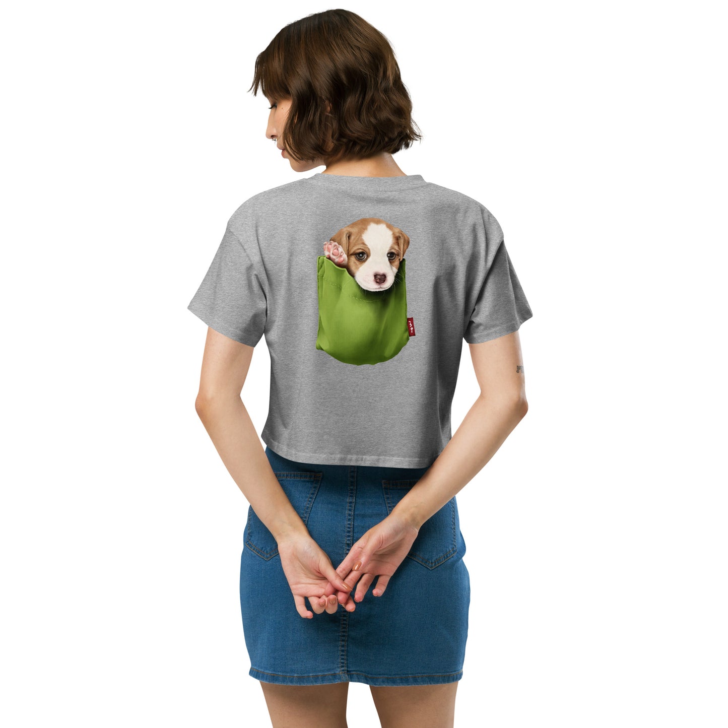 Jack Russell Terrier Women’s crop top