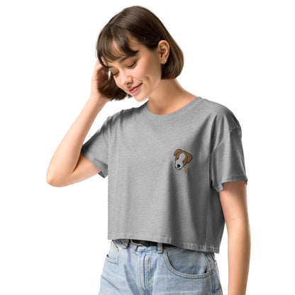 Jack Russell Terrier Women’s crop top