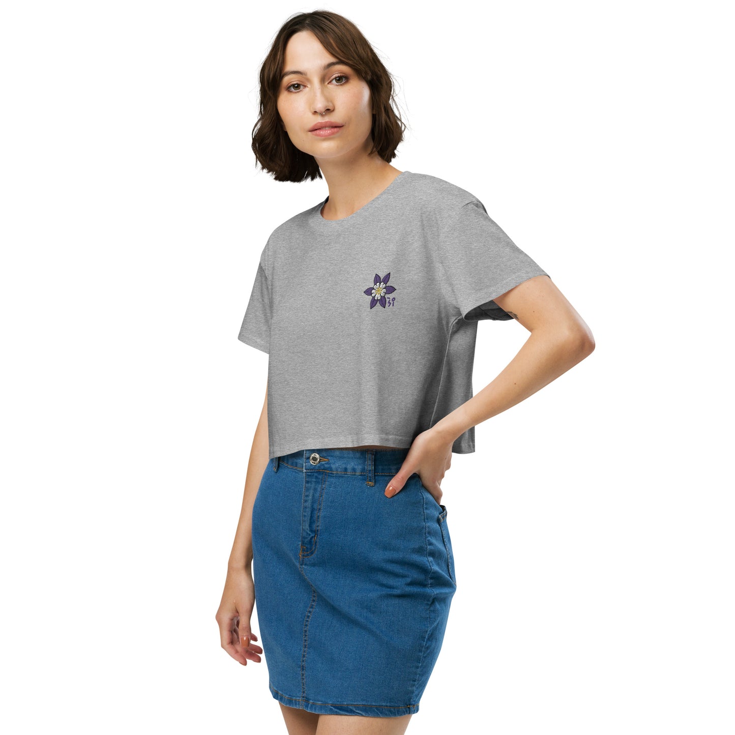 Columbine Women’s crop top