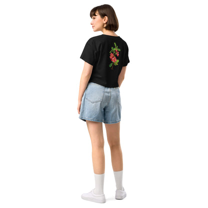 Chinese quince Women’s crop top