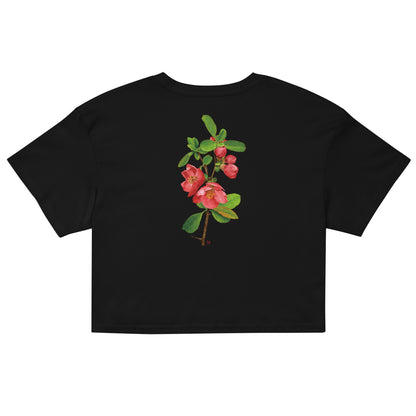 Chinese quince Women’s crop top